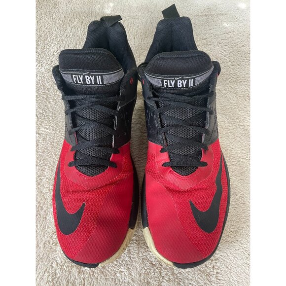 Nike Fly.By 2 Low Bred AJ5902-006 Red & Black Colorway Size 12 Men #1052‎ - Picture 1 of 7